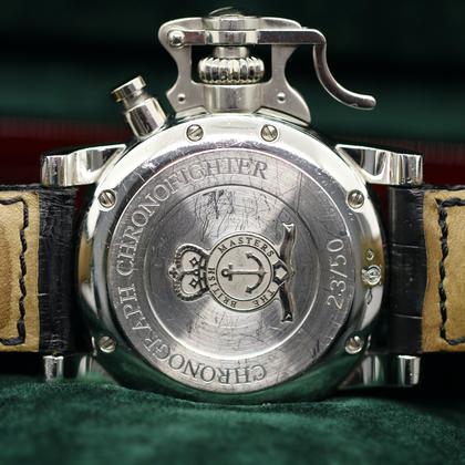 Graham Chronofighter Platinum Chronograph Limited Edition