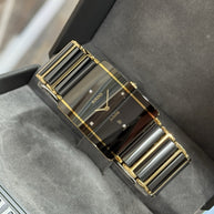 Rado Diastar Integral Jubile Keramik Schwarz Gold mit Diamanten 160.0282.3