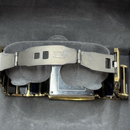 Rado Diastar Integral Jubile Keramik Schwarz Gold mit Diamanten 160.0282.3