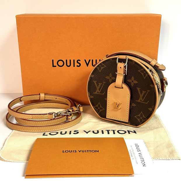 Louis Vuitton Mini Boîte Chapeau M44699 2way Monogram Umhängetasche