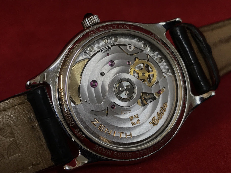 ZENITH elite Automatic Armbanduhr Automatik Stahl 31mm