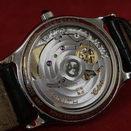 ZENITH elite Automatic Armbanduhr Automatik Stahl 31mm