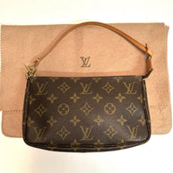 Louis Vuitton Pochette Accessoires Monogram Canvas Täschchen Clutch TOP Zustand
