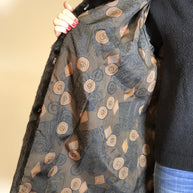 Schöne lange Nerzjacke, 3/4 Nerzmantel dunkelbraun vom Kürschner Gr. 38/40 Damen