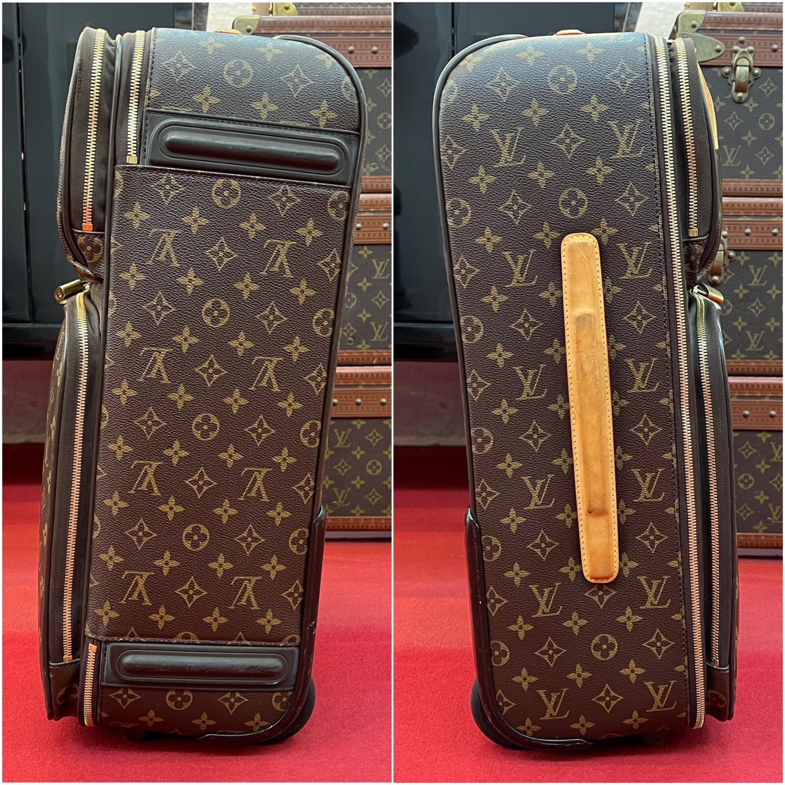 Louis Vuitton M23297 Pegase 55 Business Trolley Monogram Canvas + Reiseschutz