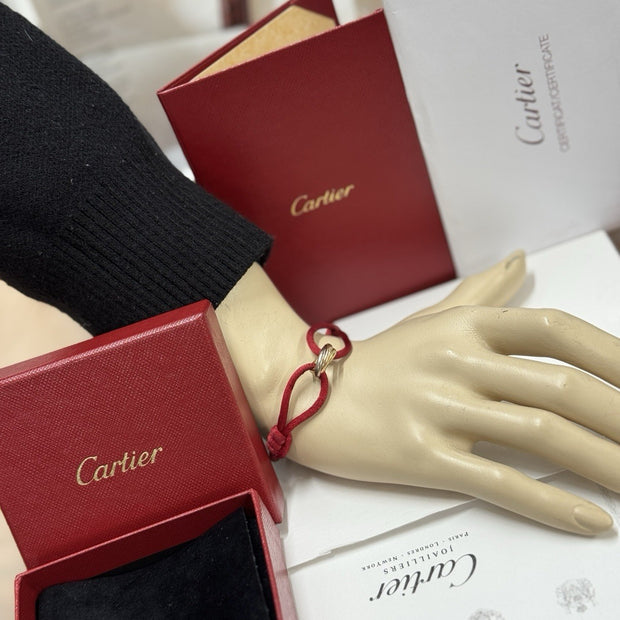 Cartier Trinity Armband Tricolor 18 Karat Weißgold, Gelbgold & Roségold
