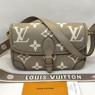Louis Vuitton Diane 2024 Monogram Empreinte Tourterelle / Beige M46583