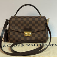 Louis Vuitton N53000 Croisette Damier Ebene Umhängetasche Rechnung 2022 wie NEU