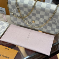 Louis Vuitton Pochette Felicie Damier Azur Umhängetasche
