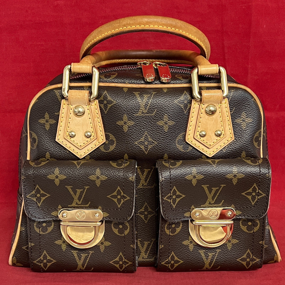Louis Vuitton Manhattan PM Handtasche Monogram Canvas 2005