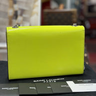 Yves Saint Laurent Kate YSL Summer Edition Neon Gelb Leder Umhängetasche