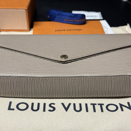 Louis Vuitton M68758 Pochette Felicie Epi Leder Beige Taupe Umhängetasche