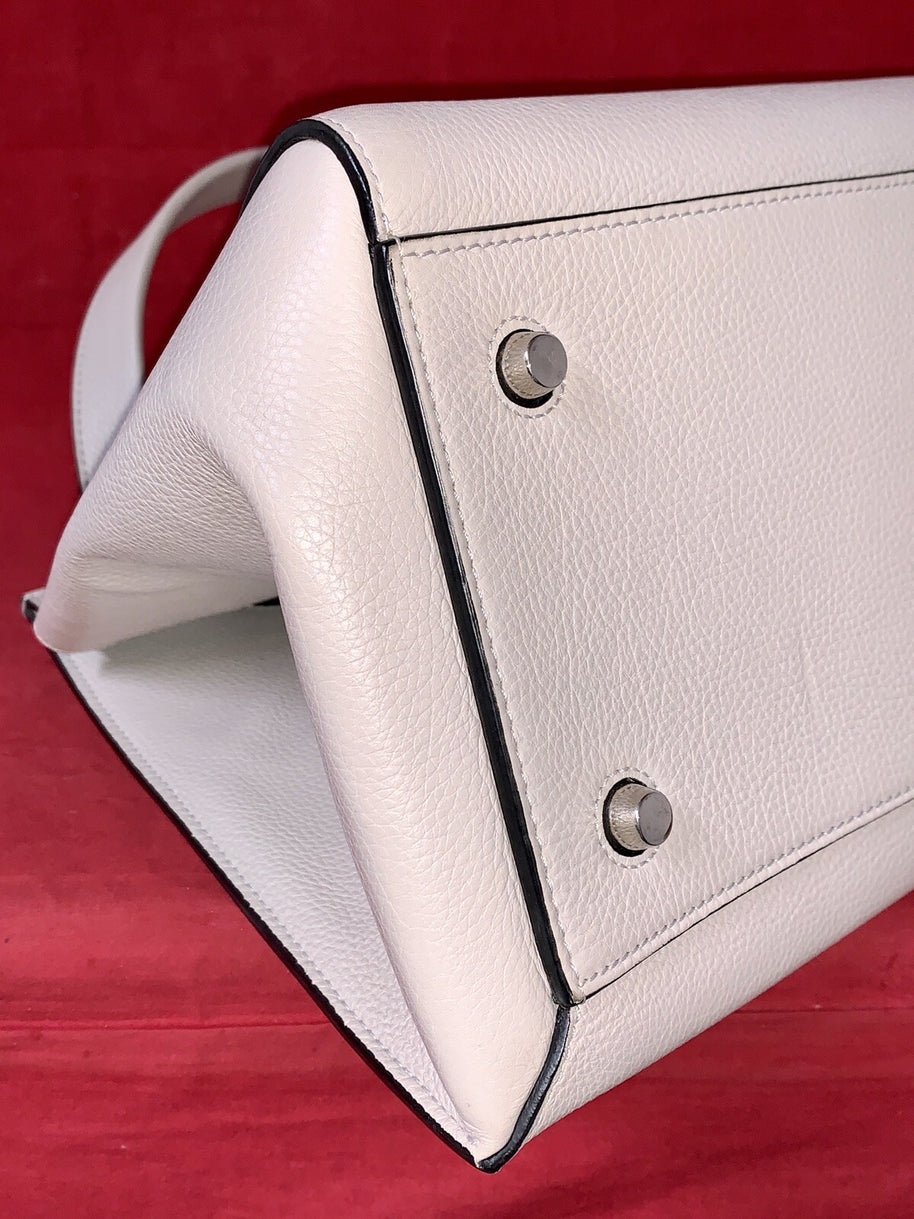 Celine Edge Tote Bag Light Taupe/Off white Kalbsleder Shopper Handtasche Luggage