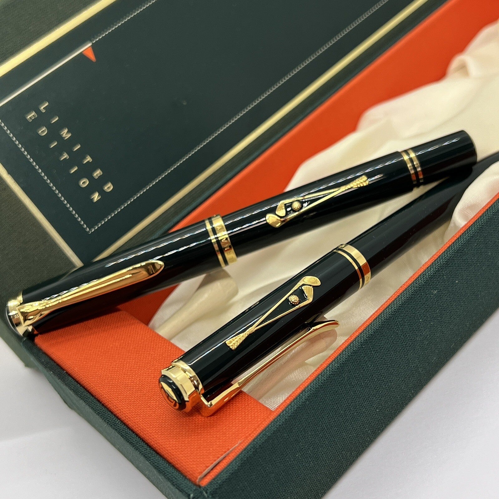 1996 Pelikan Golf 2er Set Limited Edition  - Füllfederhalter & Kugelschreiber