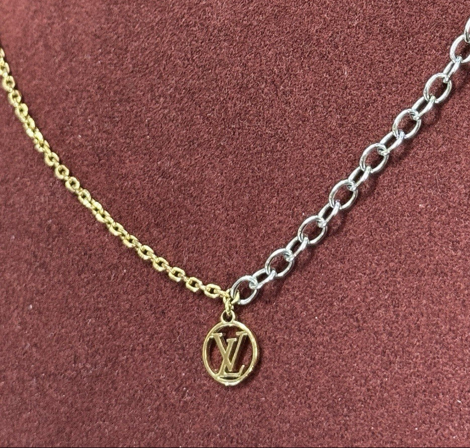 Louis Vuitton M68074 Logomania Bicolor Collier Halskette