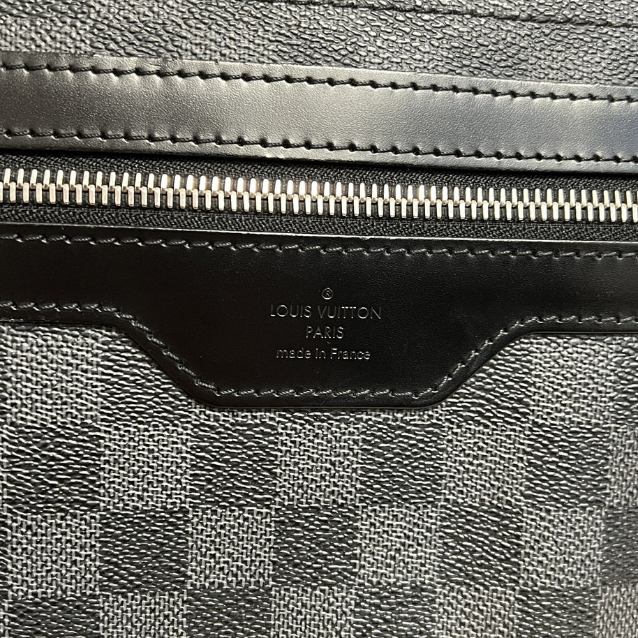 Louis Vuitton Daniel MM Messenger Bag Damier Ebene Herren Umhängetasche 2010