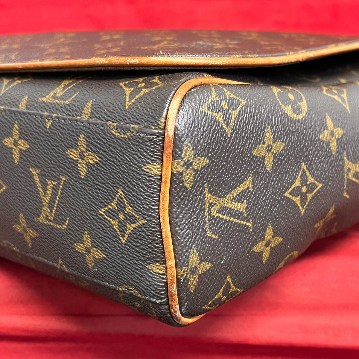 Louis Vuitton Abbesses Messenger große Umhängetasche Monogram Canvas 2002 Top