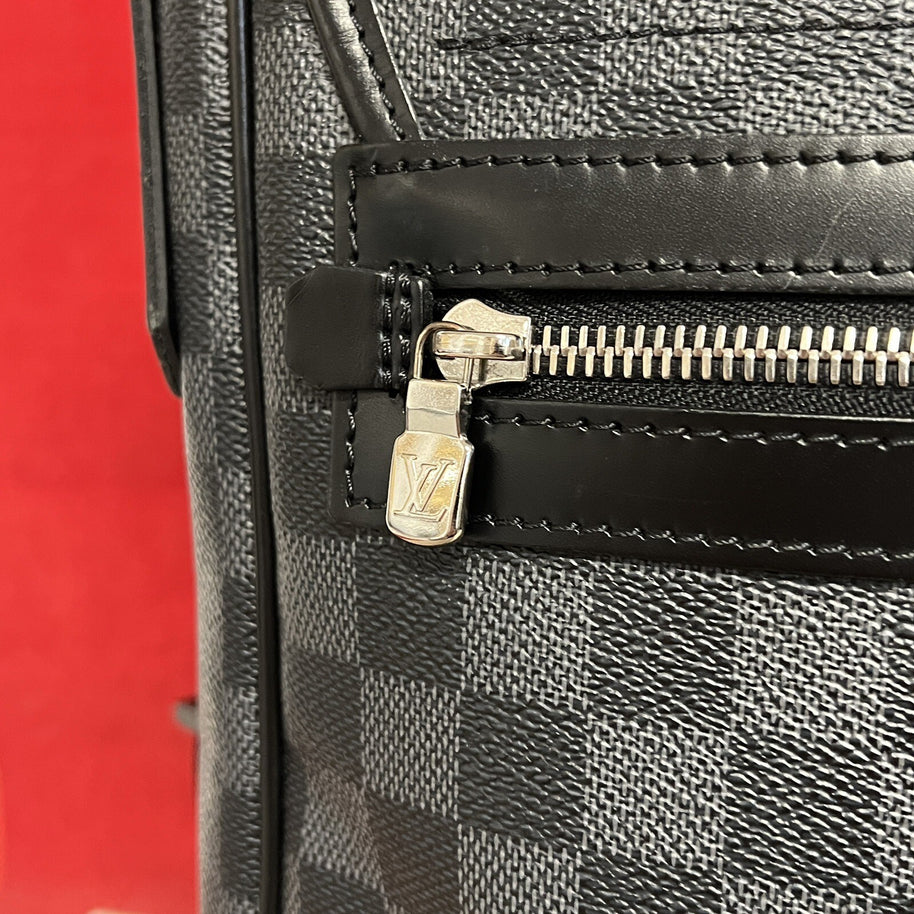 Louis Vuitton Daniel MM Messenger Bag Damier Ebene Herren Umhängetasche 2010
