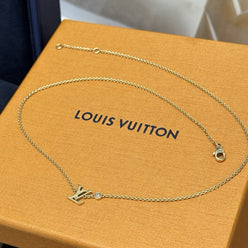 Louis Vuitton Idylle Blossom LV Halskette, Collier 18 Karat Gelbgold und Diamant