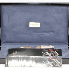 Dunhill Sidecar Limited Edition Exotic Leather Ballpoint Pen Kugelschreiber NEU