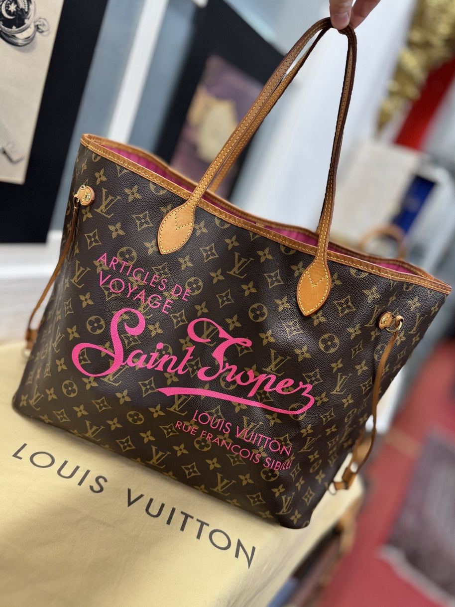 Louis Vuitton Neverfull GM St Saint Tropez Monogram Shopper Limited Edition