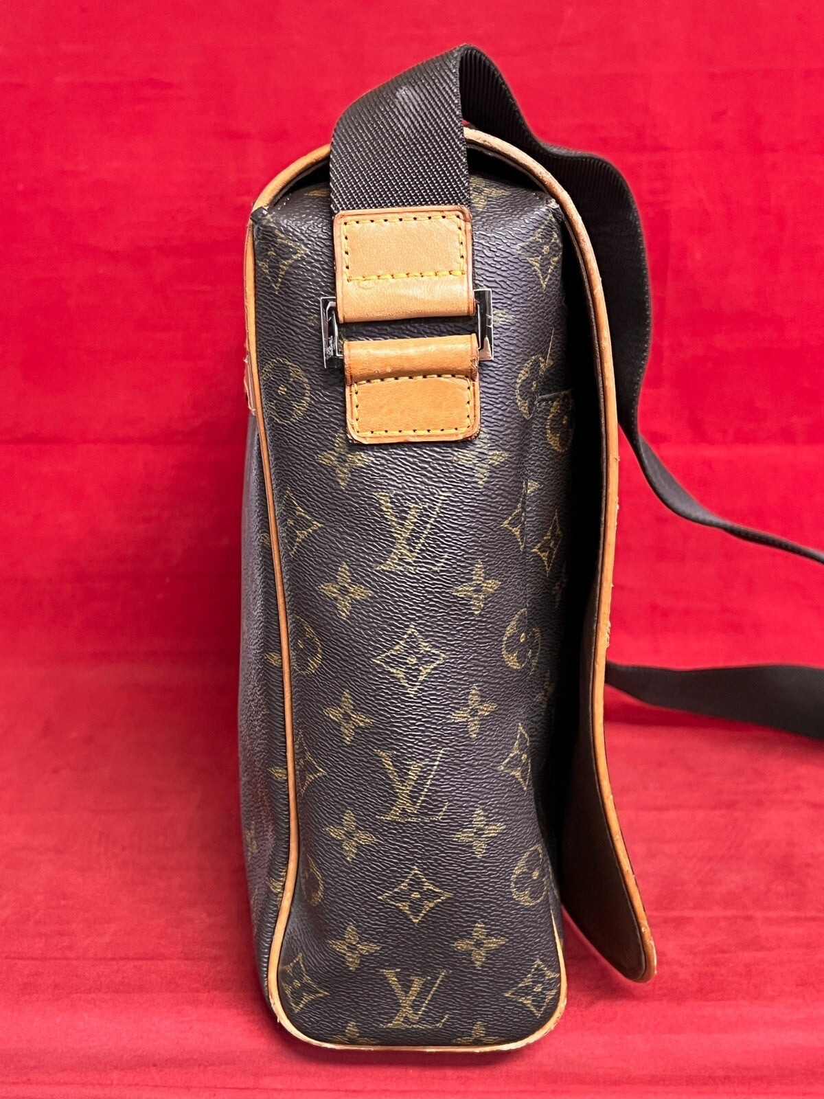 Louis Vuitton Abbesses Messenger große Umhängetasche Monogram Canvas 2002 Top