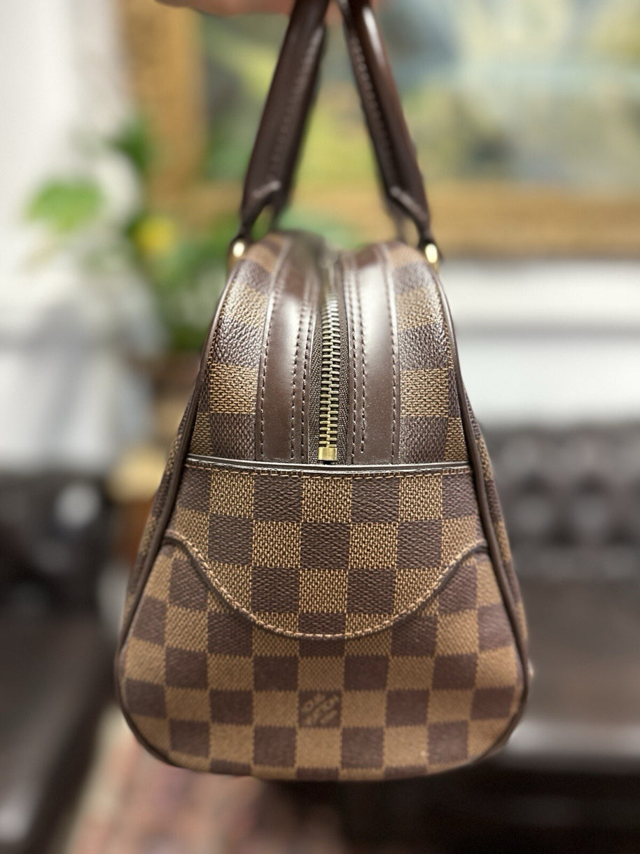 Louis Vuitton Duomo Damier Ebene Handtasche 2006 Top Zustand
