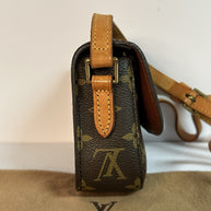 Louis Vuitton St Saint Cloud Bebe Mini Nano Crossbody Umhängetasche Monogram
