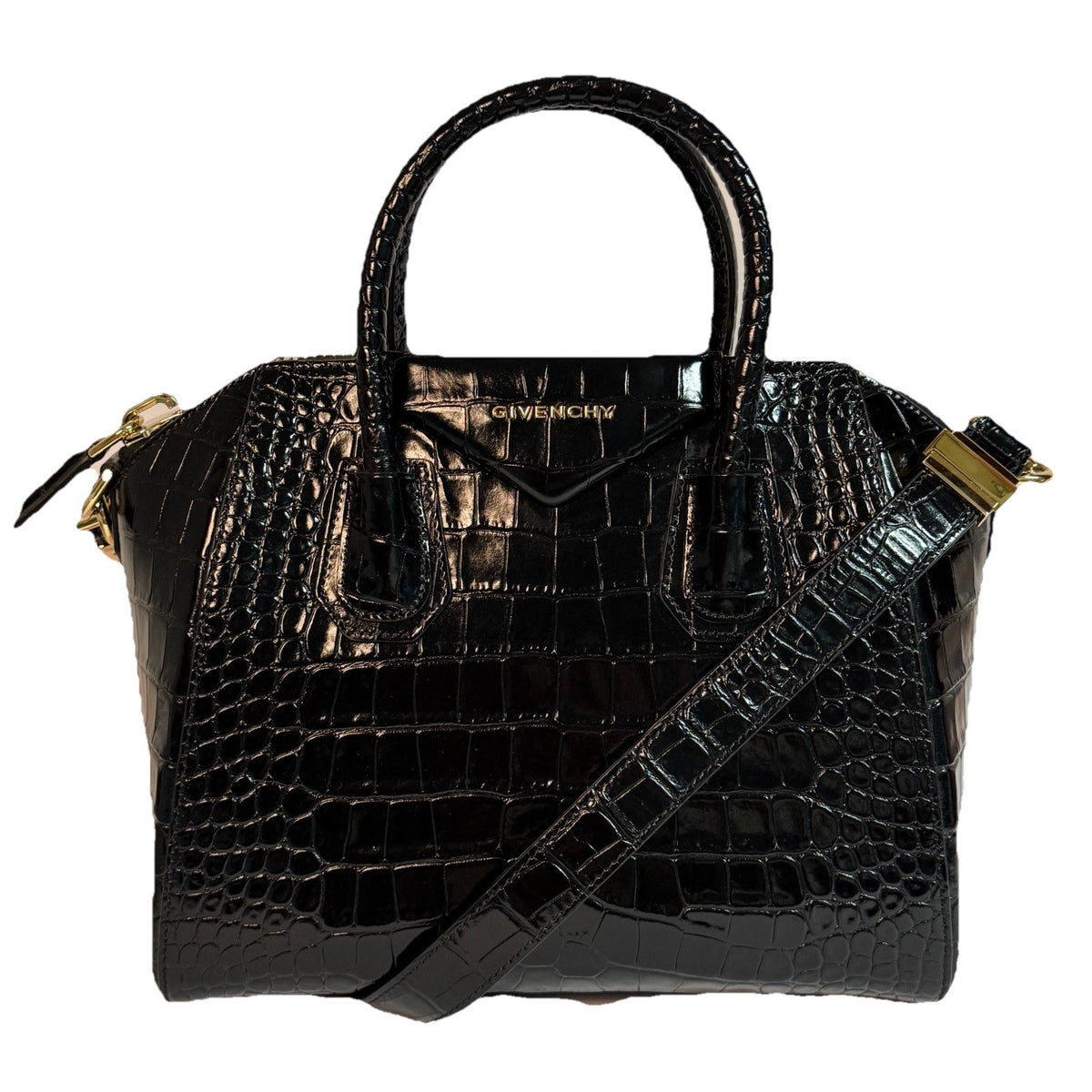Givenchy Antigona Medium (33cm) Krokodilleder-Optik Top Zustand