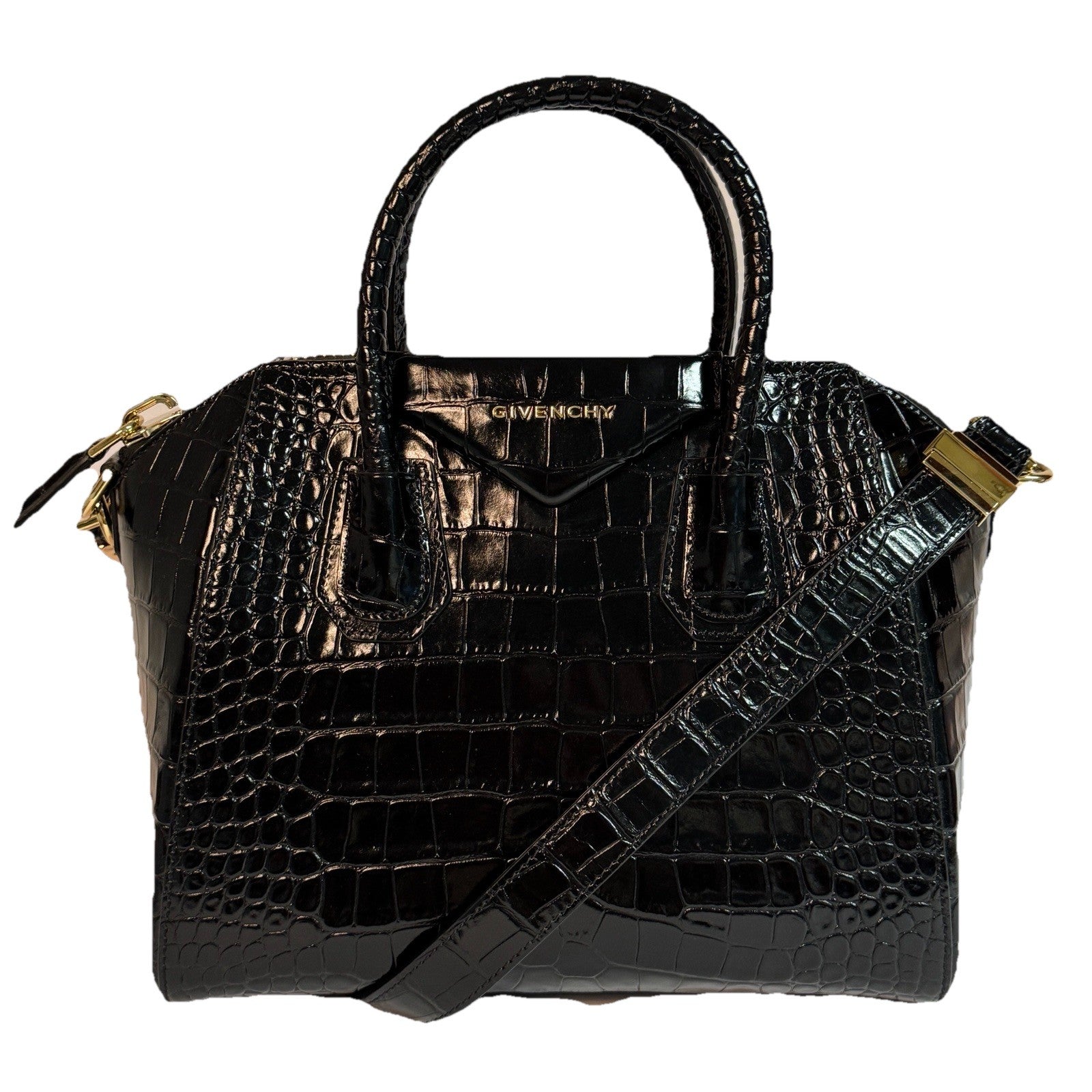 Givenchy Antigona Medium (33cm) Krokodilleder-Optik Top Zustand