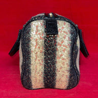 Fendi Zucchino Boston Bag Speedy Damen Handtasche Limited Edition mit Pailletten