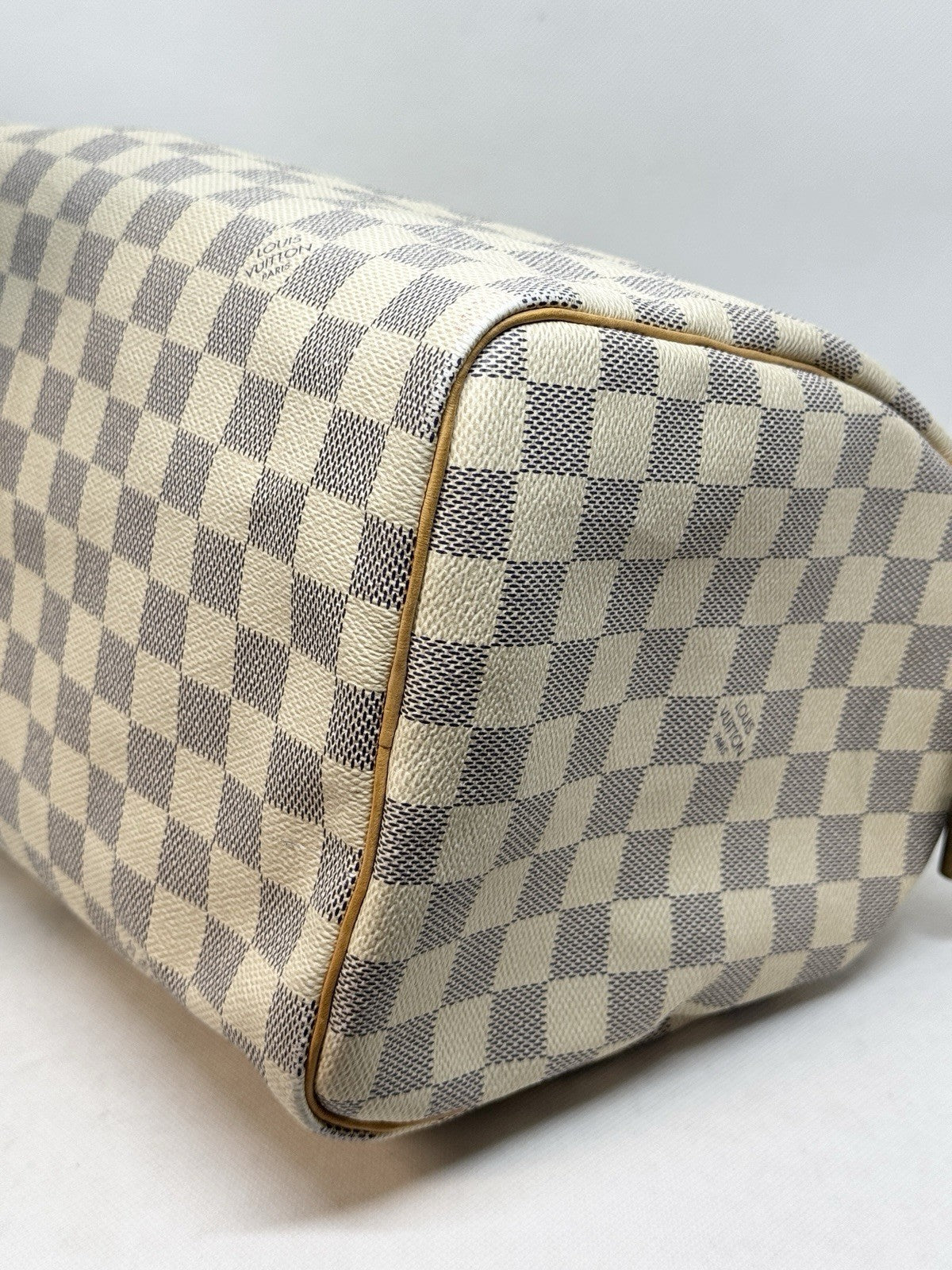 Louis Vuitton Speedy 30 Damier Azur 2012