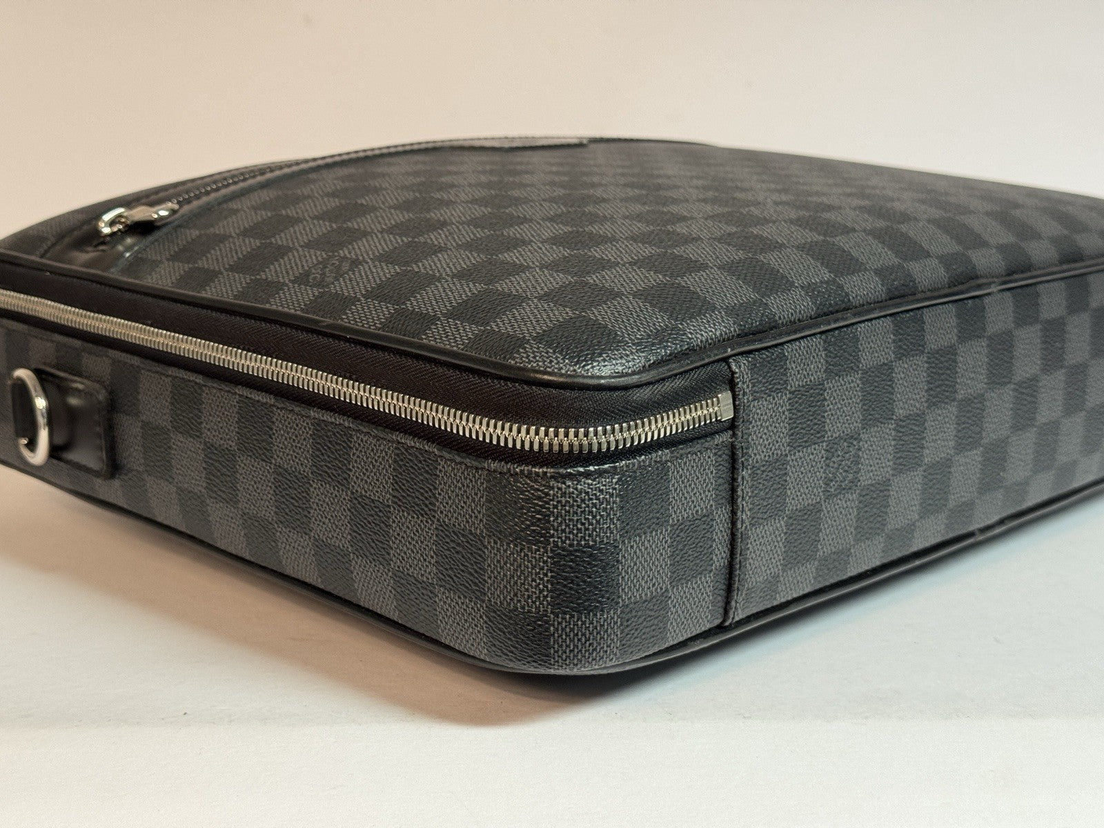 Louis Vuitton Steeve Porte Documents Damier Graphite Herren Businesstasche