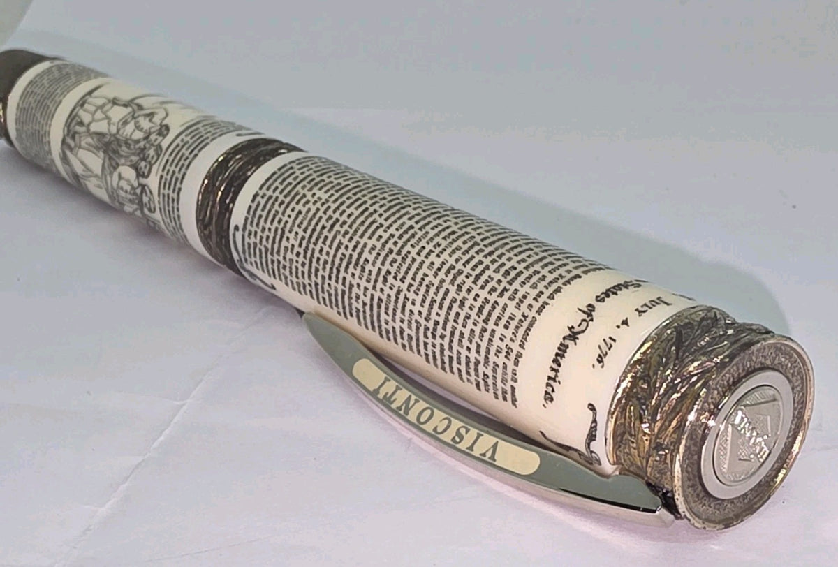 Visconti Declaration of Indipendence 1776 Fountain Pen B Nib Füllfederhalter NEU