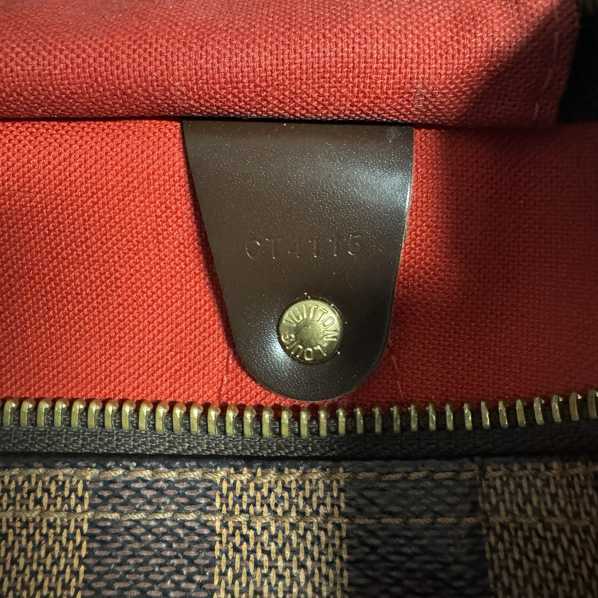 Louis Vuitton Speedy 30 Damier Ebene 2015 TOP mit original Rechnung