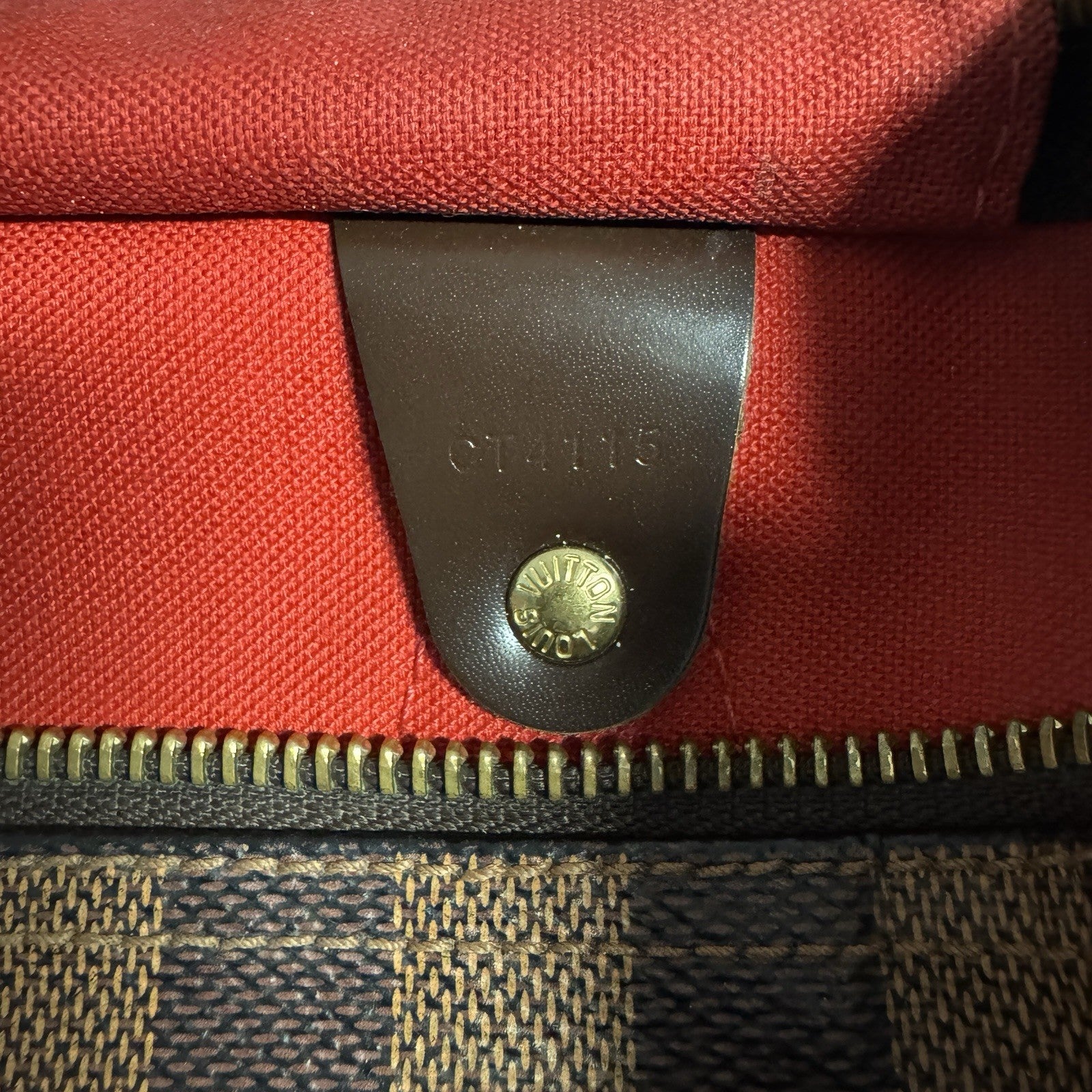 Louis Vuitton Speedy 30 Damier Ebene 2015 TOP mit original Rechnung