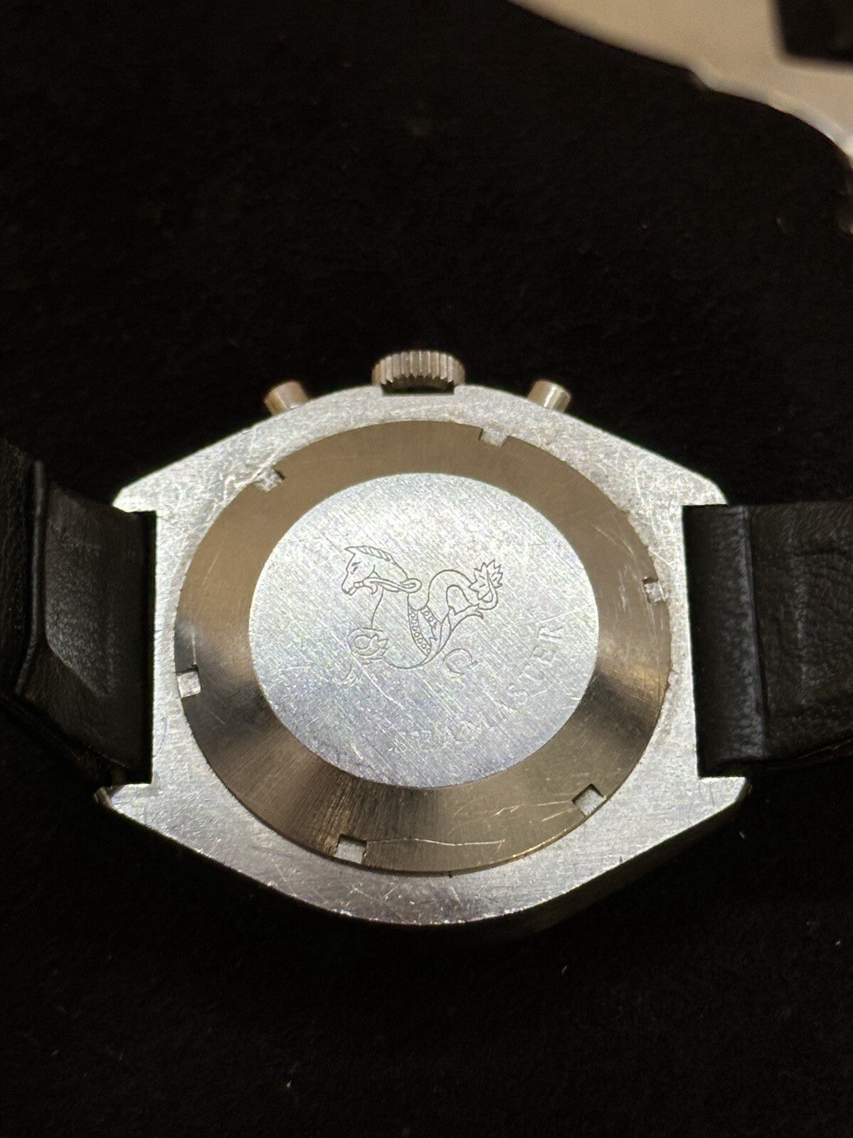 Omega Seamaster Chronograph „Flat Jedi“ 40mm Vintage 1970er