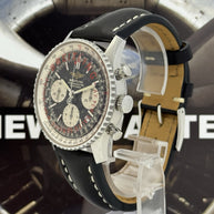 Breitling Navitimer 42mm Automatik Schwarz Fullset A23322