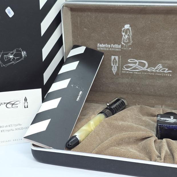 Delta Federico Fellini Limited Fountain Pen BB Nib Füllfederhalter NEU