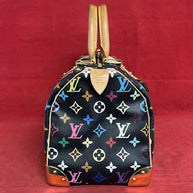 Louis Vuitton Speedy 30 Multicolore / Multicolor Monogram Damen Handtasche 2003