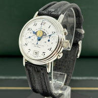 Alfred Rochat & fils (Chronoswiss) Chronograph Mondphase 925er Silber Limitiert
