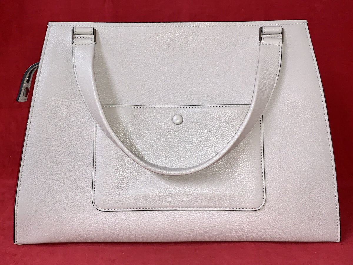 Celine Edge Tote Bag Light Taupe/Off white Kalbsleder Shopper Handtasche Luggage