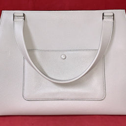 Celine Edge Tote Bag Light Taupe/Off white Kalbsleder Shopper Handtasche Luggage