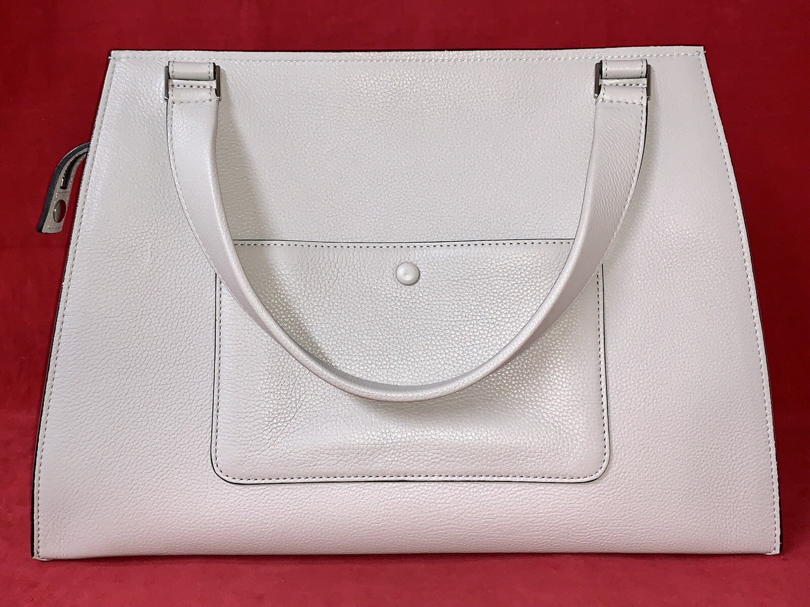 Celine Edge Tote Bag Light Taupe/Off white Kalbsleder Shopper Handtasche Luggage