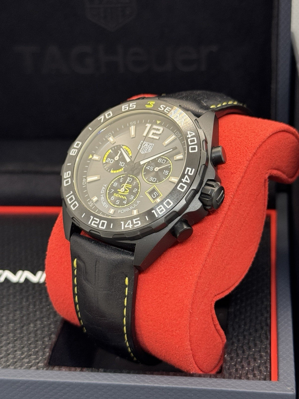 Tag Heuer Formula 1 X Senna Quarz Chronograph Special Edition CAZ101AJ.FC6487