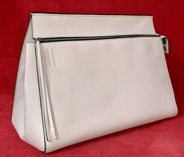 Celine Edge Tote Bag Light Taupe/Off white Kalbsleder Shopper Handtasche Luggage