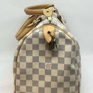 Louis Vuitton Speedy 30 Damier Azur 2012
