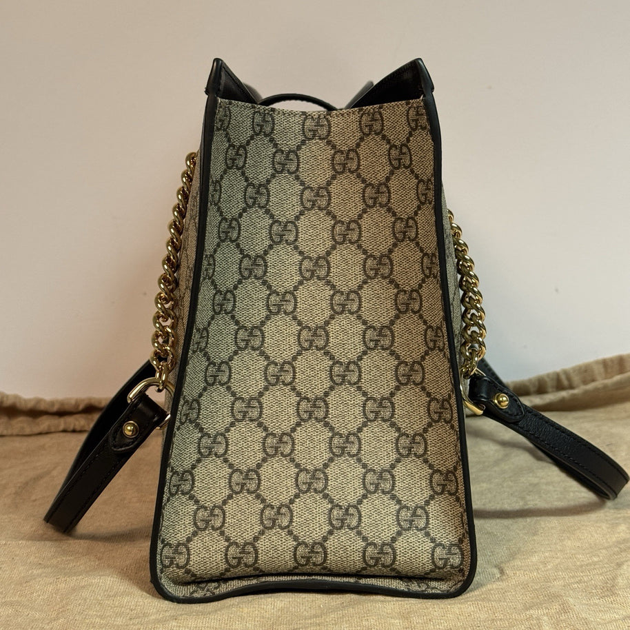 Gucci Padlock Shopper großes Modell (35cm) NP. 2.200€ GG Supreme TOP ZUSTAND