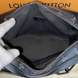 Louis Vuitton M44730 Soft Trunk Monogram Eclipse Canvas Umhängetasche 2019