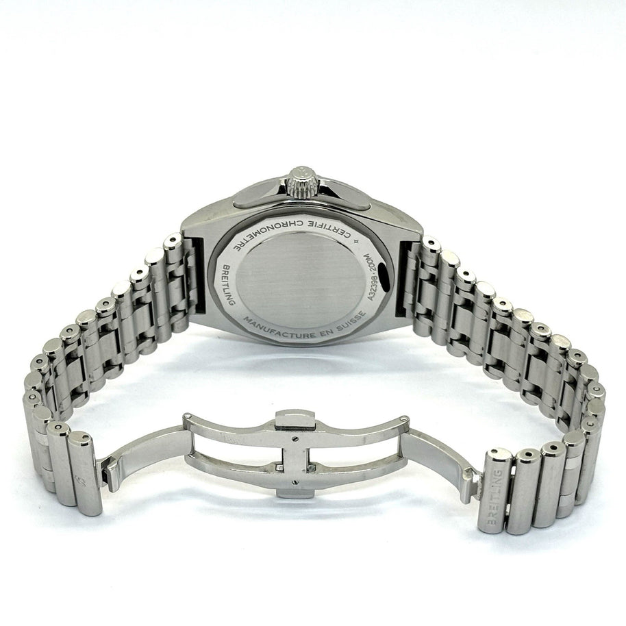 Breitling Chronomat Automatic GMT 40 Blau 2024 Fullset A32398101C1A1